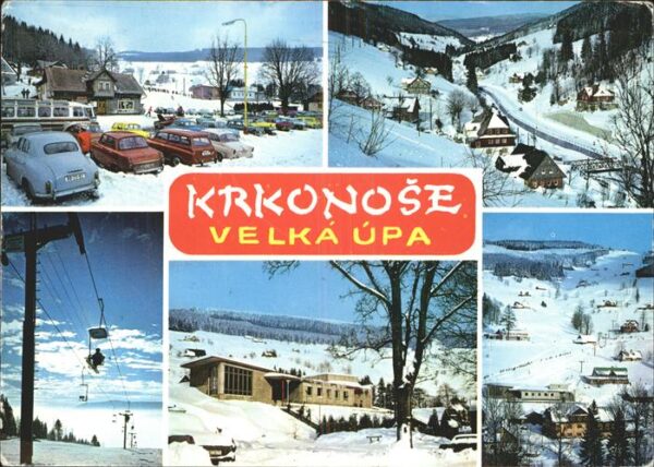 Sessellift Krkonose Velka Upa Tschechischen Republ
