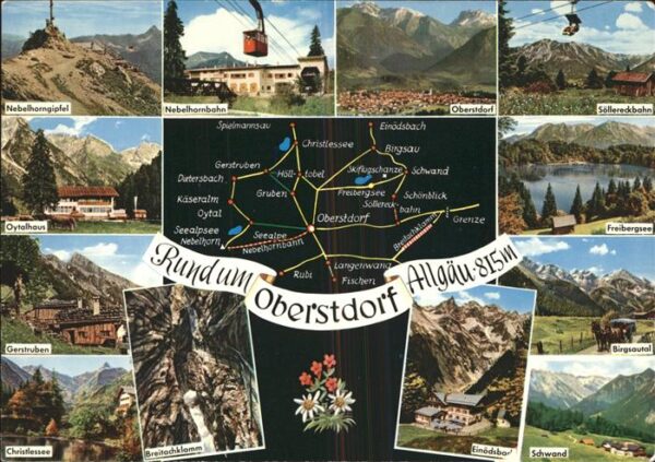 Seilbahn Oberstdorf Birgsautal Christlessee