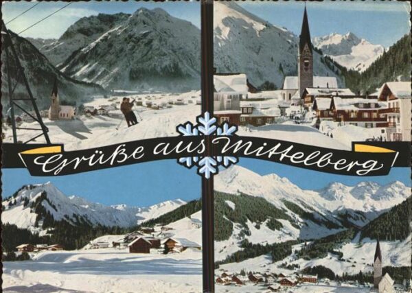 Skifahren Mittelberg Kleinwalsertal