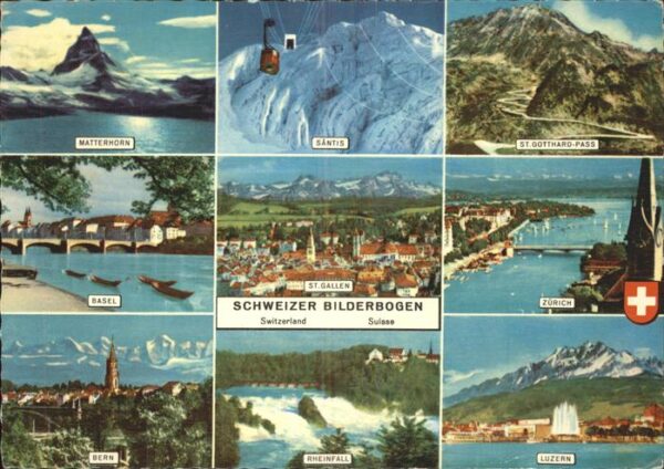 Seilbahn Säntis Matterhorn Rheinfall Bern Basel