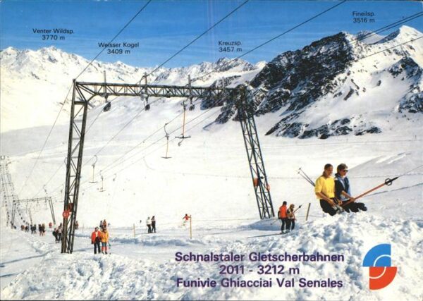 Skifahren Skilift Schnalstal Meran Südtirol