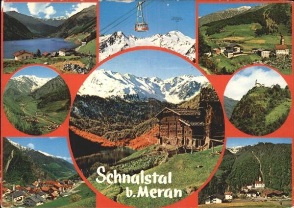 Seilbahn Schnalstal Meran Val Senales