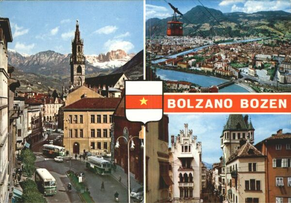 Autobus Omnibus Seilbahn Bolzano Piazza Domenicani Cati