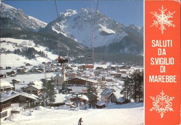 Sessellift S. Vigilio di Marebbe Monte Paraccia