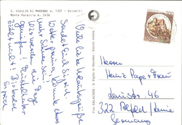 Sessellift S. Vigilio di Marebbe Monte Paraccia – Bild 2