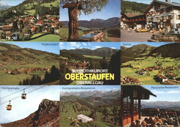 Seilbahn Oberstaufen Steibis Thalkirchdorf