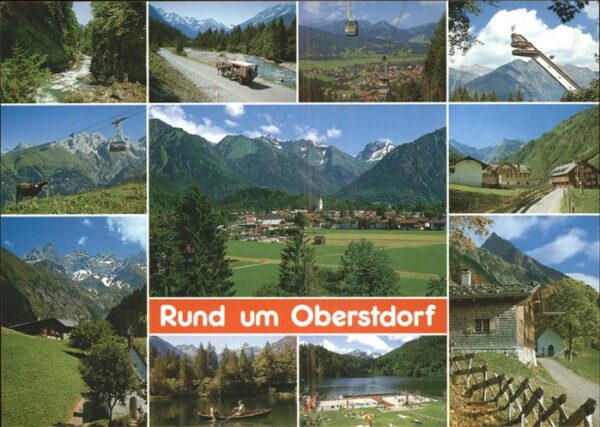 Ski-Flugschanze Seilbahn Oberstdorf Pferdewagen