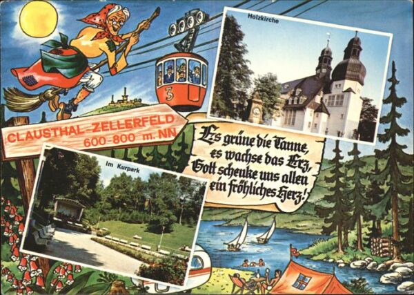 Seilbahn Hexe Clausthal-Zellerfeld Camping Zelt