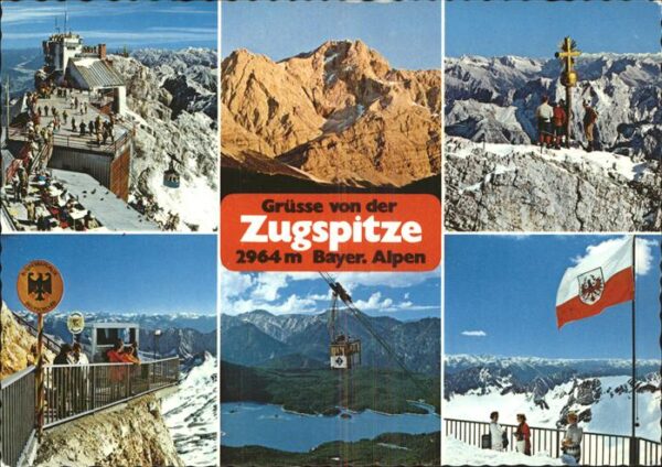 Seilbahn Eibsee Zugspitze Grenzübergang