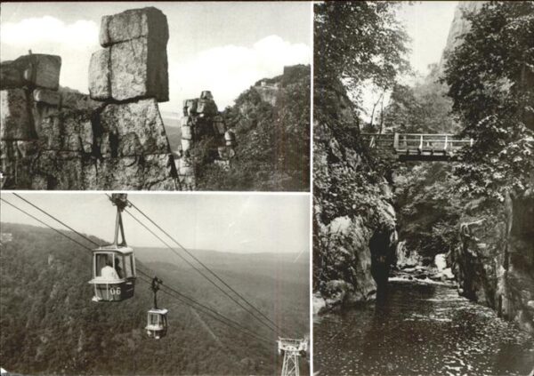 Seilbahn Thale-Harz Teufelsschloß Teufelsbrücke