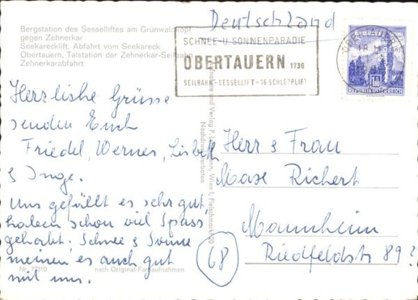 Seilbahn Seekareck Radstädter Tauern – Bild 2