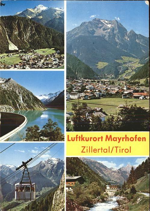Seilbahn Mayrhofen Zillertal-Tirol