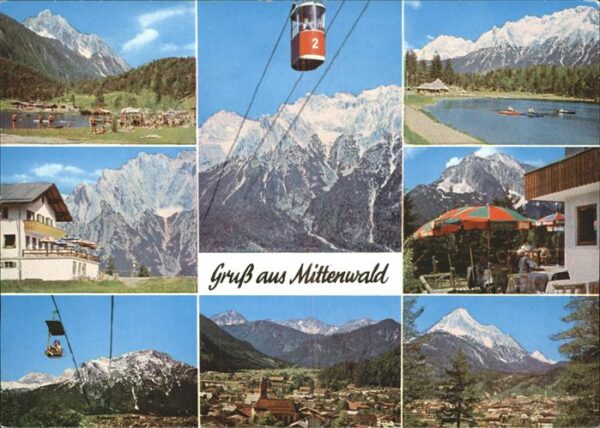 Seilbahn Sessellift Mittenwald