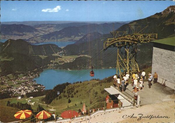 Seilbahn Zwölferhorn Salzkammergut St. Gilgen Wo