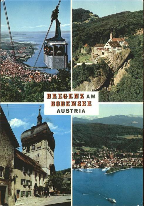 Seilbahn Bregenz Bodensee Austria