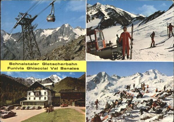 Skifahren Seilbahn Schnalstal  Val Senales