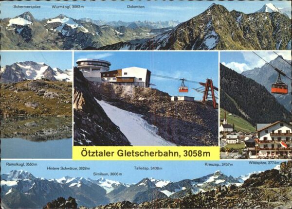 Seilbahn Ötztal Schermerspitze Wurmkogl