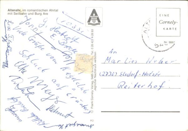 Sessellift Altenahr Ahrtal Burg Are – Bild 2