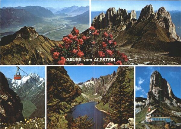 Seilbahn Hoher Kasten Alpstein Fählensee