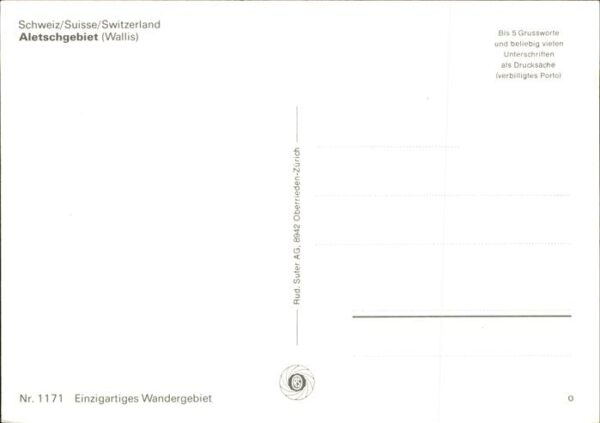 Sessellift Aletschgebiet Wallis Eggishorn Riederfu – Bild 2