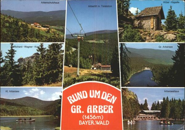 Sessellift Großen Arber Arbersee Kapelle