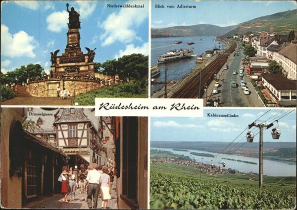 Seilbahn Rüdesheim Niederwalddenkmal Adlerturm