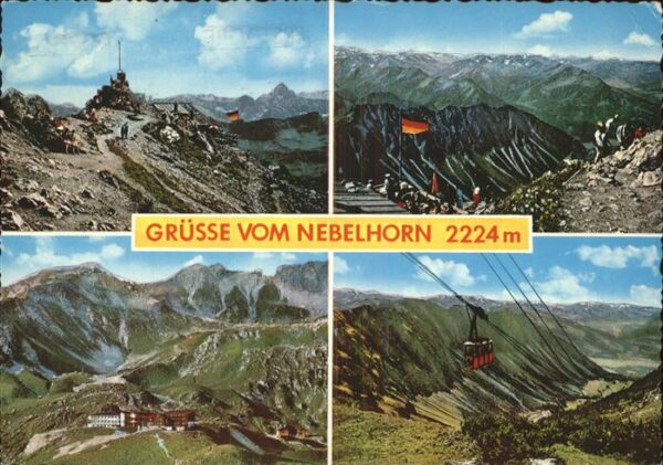 Seilbahn Nebelhorn Oberstdorf
