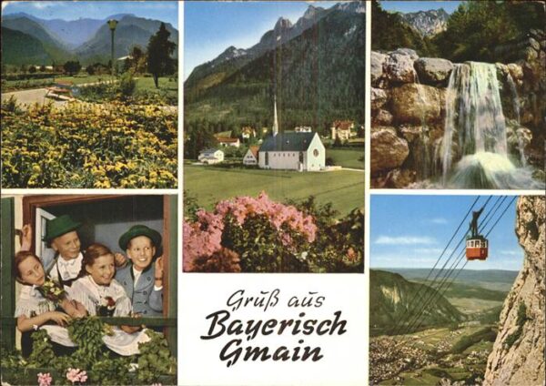 Seilbahn Bayerisch Gmain Weissbachschlucht
