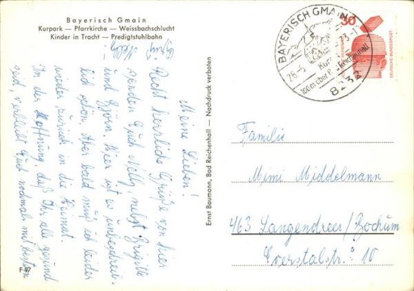 Seilbahn Bayerisch Gmain Weissbachschlucht – Bild 2