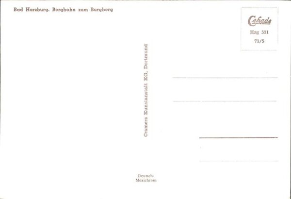 Seilbahn Bad Harzburg Burgberg – Bild 2