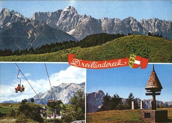 Sessellift Kärnten Seltschacheralm Julische Alpen