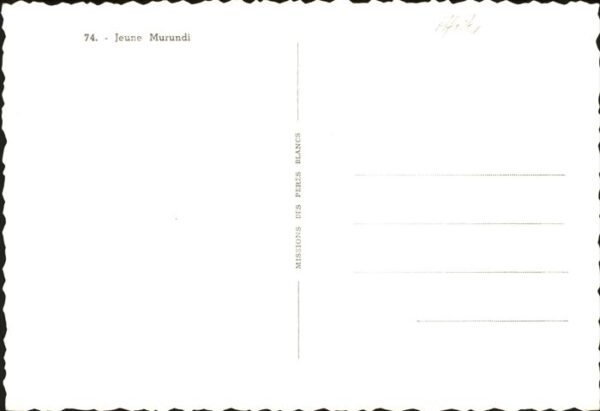 Typen Kind Afrika Jeune Murundi – Bild 2