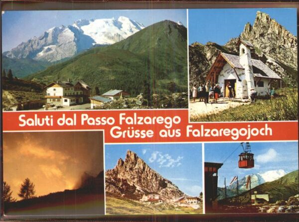 Seilbahn Falzaregojoch Passo Falzarego