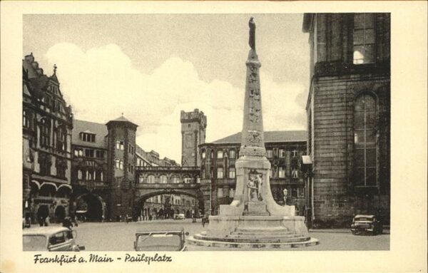 Frankfurt Main Paulsplatz