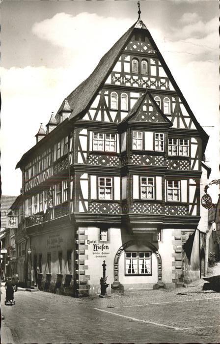 Miltenberg Main Gasthaus zum Riesen