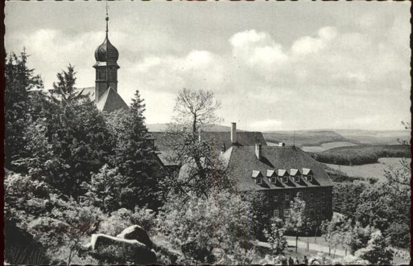 Kloster Kreuzberg (Sauberer Landpoststempel von Oberweiße