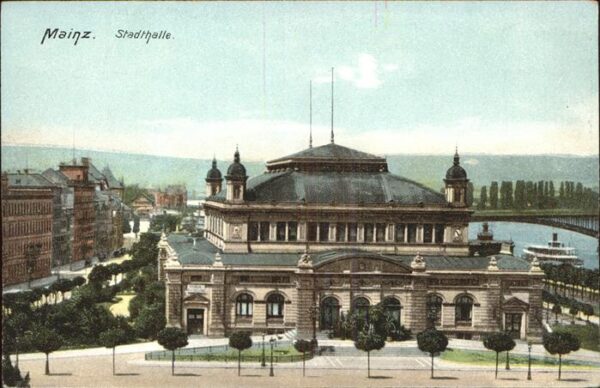 Mainz Rhein Stadthalle
