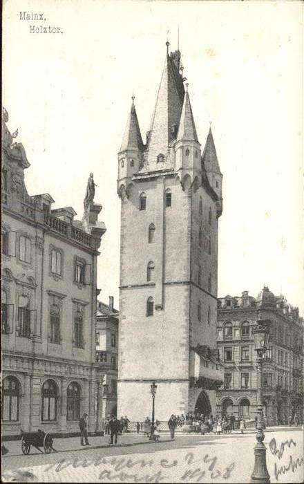 Mainz Rhein Holztor
