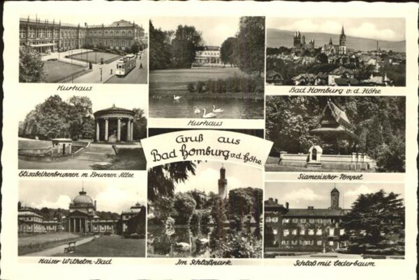 Bad Homburg Hoehe Kurhaus u.Kaiser-Wilhelm_bad