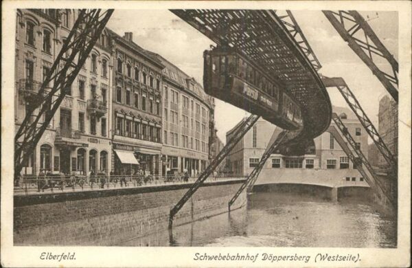 Elberfeld Wuppertal Schwebebahnhof Döppersberg