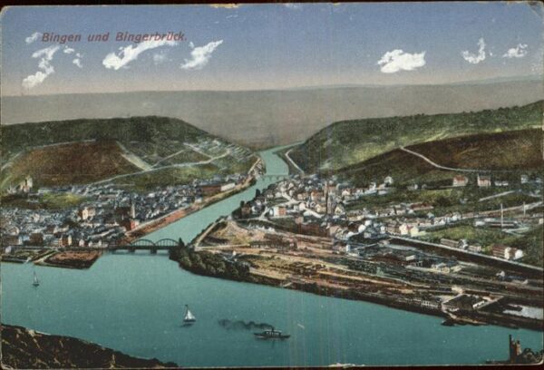 Bingen Rhein Mit Bingerbrück