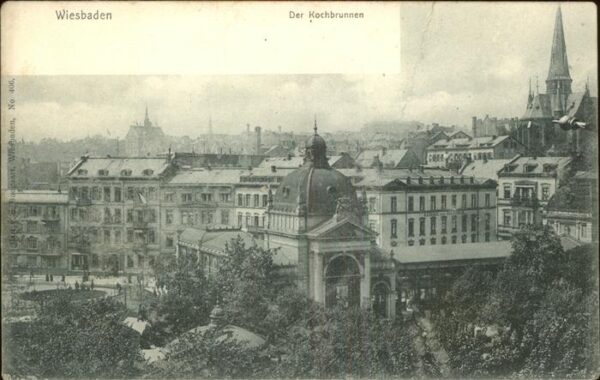 Wiesbaden Der Kochbrunnen