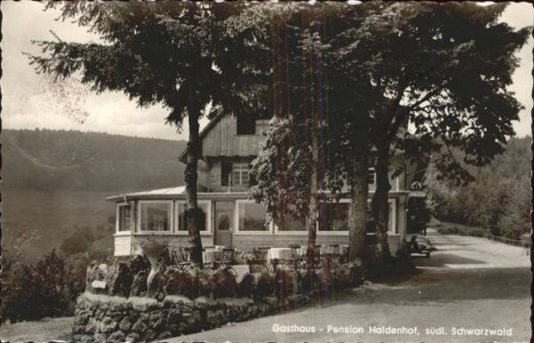 Schoenau Schwarzwald Gasthausu.Pension Haldenhof
