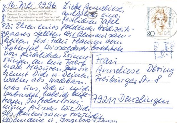 Glottertal Gasthof zum goldenen Engel – Bild 2