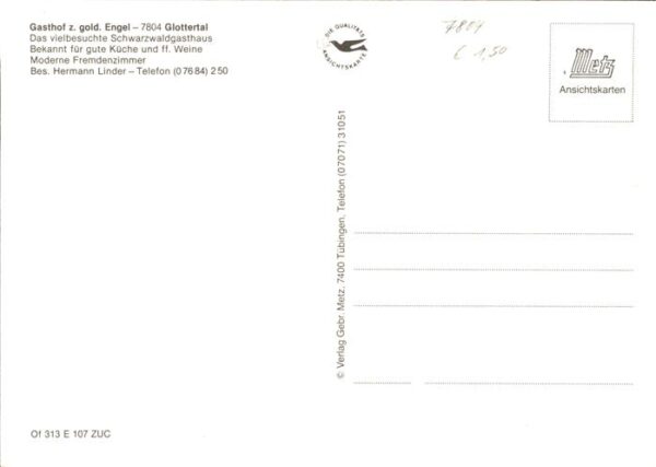 Glottertal Gasthof zum goldenen Engel – Bild 2