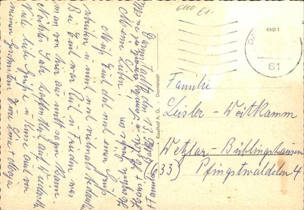 Darmstadt Rathaus u.Prinz-Georg-Palais – Bild 2