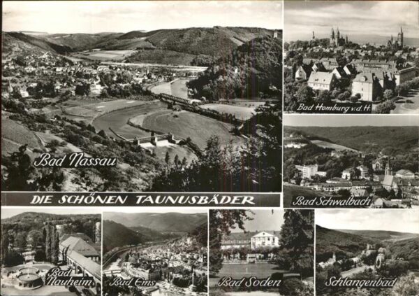 Bad Schwalbach Die schönen Taunusbäder
