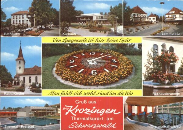 Bad Krozingen Lammplatz u.Rathaus