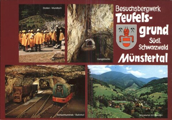 Muenstertal Schwarzwald Bergwerk Teufels-Grund