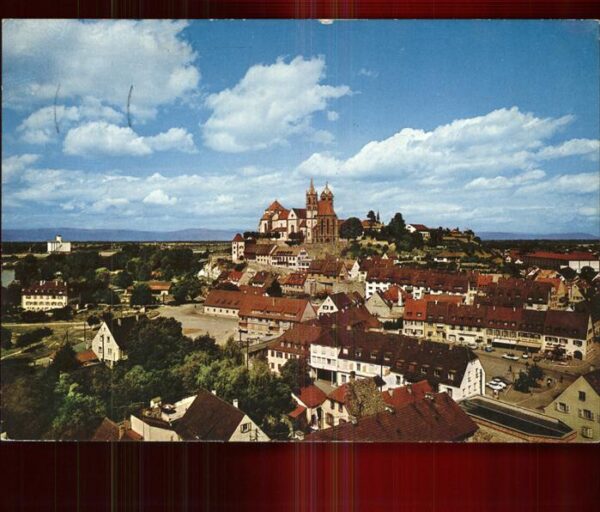 Breisach Rhein Mit Marktplatz u.Münsterberg